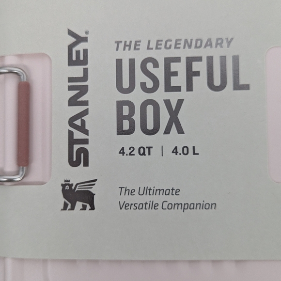 NEW Classic Legendary Useful Box 4.3 QT Rose Quartz Pink lunch stainless steel - Picture 4 of 10